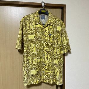QUIKSILVERハワイ製アロハシャツ S/P