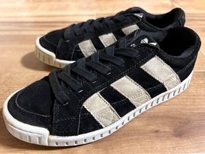 オリジナル、ビンテージ、レア!ADIDAS アディダス NORTON ノートン 黒/白 1995年製 26.5cm US8.5 ロースーツ シュレッド アディマティック