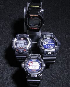 ★ G-SHOCK GULFMAN GW-9110 ★ RISEMAN GW-9200J ★ GW-8900J ★GWX-5600 ◇ まとめて４個 【 中古品 】