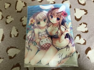 d090クリアファイル　ゆき恵) C94/Peach Candy 水着　メロンブックス特典