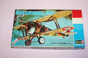 レベル　1/72　　第一次大戦　フランス複葉戦闘機　NIEUPORT　ニューポール　28　　 3タイプデカール入り