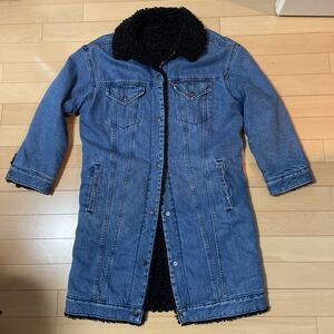 リーバイス デニムジャケット ボアジャケット リバーシブルデニムボアコート Levi