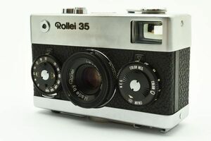 Rollei 35 ローライ Tessar 13.5 f=40mm コンパクト フィルムカメラ シルバーCarl Zeiss ドイツ製 #6886