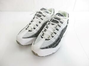 美品 ナイキ NIKE CV8830-100 AIR MAX 95 W スニーカー 25cm ホワイト グレー レディース