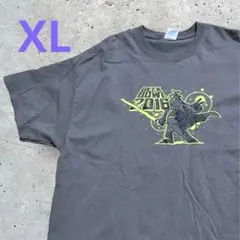 s103 GILDAN (XL)グレー プリントtシャツ geekbowl