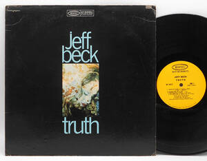 ★US ORIG LP★JEFF BECK/Truth 1968年 初回黄ラベル 音圧凄 ROD STEWART,RON WOOD,JIMMY PAGE(LED ZEPPELIN),KEITH MOON参加 YARDBIRDS