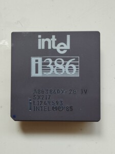 INTEL i386DX-20 (A80386DX-20 IV) 動作未確認☆送料無料