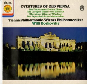 英DECCA JB47ウィリー・ボスコフスキー OVERTURES OF OLD VIENNA＊