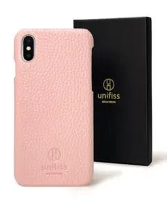 unifiss iPhone Xs/X ケース 対応 薄型 軽量 ピンク