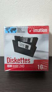 ●新品・未開封●imaｔion イメーション Diskettes フロッピーディスク　2HD　144MB　10枚入