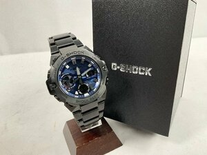 ★CASIO カシオ 時計 G-SHOCK G-STEEL GST-B400BD-1A2JF ソーラー電波 美品 中古 1円スタート★