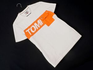 tommy jeans トミージーンズ カットソー sizeS/白 ■◆ ☆ eea8 メンズ