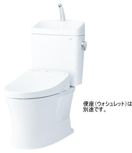 TOTO　ピュアレストQR便器　CS232B+SH233BA　床排水・排水芯200ミリ　（手洗付・便座なし）