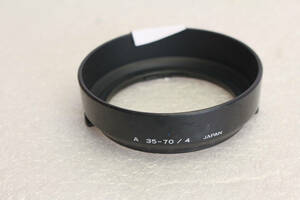 送料無料。中古。MINOLTA ミノルタ　フード Lens food　A 35-70/4 管理2416