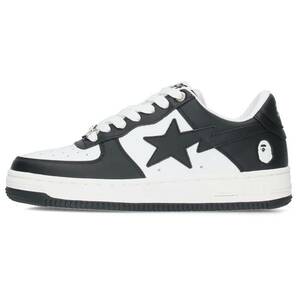 アベイシングエイプ A BATHING APE BAPE STA #4 BLACK 1I70191007 サイズ:25cm ベイプスタスニーカー 中古 BS99