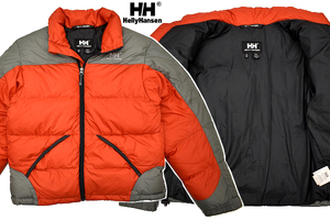 A-4208★HELLY HANSEN ヘリーハンセン HDF1526★正規品 軽量 保温性抜群 ボリューム感のある上質 ダウンジャケット ジャンパー XS