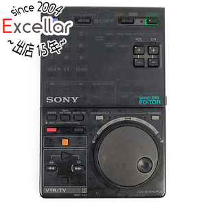 【中古】SONY ワイヤレスエディタ ベータビデオデッキ用リモコン RMT-142 [管理:1150013391]