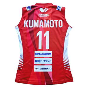 ★新品・未使用★Vリーグ バレーボール オーセンティックユニフォーム/女子バレー ユニフォーム/バレーボール ユニフォーム/11red