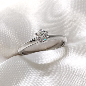 【中古】Tiffany＆Co. ハーモニー リング Pt950 プラチナ ダイヤモンド 約3.2g