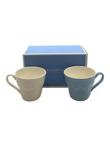 WEDGWOOD◆洋食器/2点セット/WHT/マグカップ/2点セット/フェスティビティ/ペア/箱付/