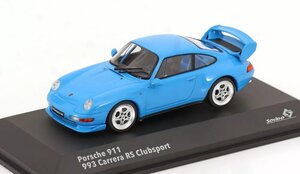 ソリド 1/43 ポルシェ 911 993 RS クラブスポーツ ブルー SOLIDO PORSCHE RS Clubsport ミニカー