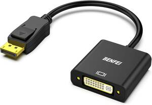 DVI-D シングルリンク 1個 BENFEI DisplayPort(ディスプレイポート) - DVI 変換ケーブル オス-メス