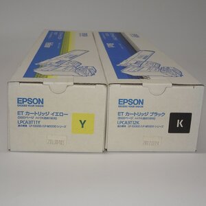 2色セット 純正 エプソン EPSON ETカートリッジ トナー LPCA3T12K ブラック/LPCA3T11Y イエロー NO.6403