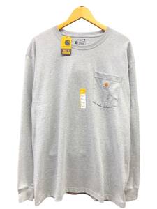 Carhartt (カーハート) Workwear LS Pocket T-Shirt ロンT 長袖Tシャツ K126 グレー HEATHER GRAY L メンズ/025