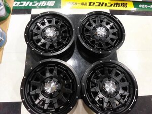 ●【ESSEX エセックス EX-16】ハイエース用 16インチ6.5J+38！中古！