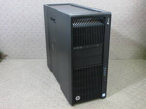 HP Z840 Workstation / Xeon E5-2643v4 3.40GHz *2CPU / SSD 512GB / 64GB / Quadro M4000 / DVDRW / Win10 / No.V220