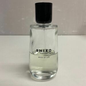 営AB11-60Y SHIRO シロ SPICE OF LIFE スパイス オブ ライフ 香水 100ml オードパルファン 残約5割