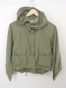 ◇ MISCH MASCH ミッシュマッシュ 長袖 ジップアップ ジャケット サイズM カーキ レディース P