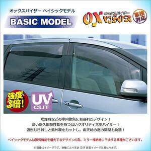 送料無料(一部地域を除く) ミツビシ パジェロMINI/Jr (H51A・H56A・H57A) OXバイザー ベイシックモデル