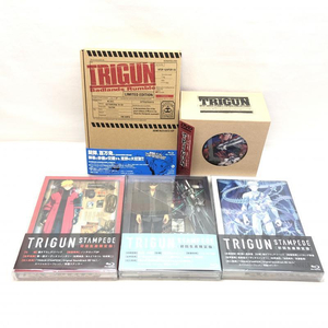 【中古】BD＆DVD版/TRIGUN STAMPEDE ＆ 劇場版 TRIGUN Badlands Rumble ＆ TV版 トライガン 合計11巻 コンプリートセット[240069166456]