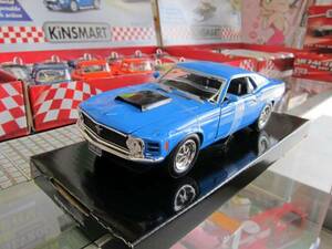 値下げ！　送料400円！　1970 Ford Mustang Boss429 ダイキャスト　ブルー