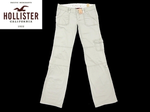 P533★送料無料 新品★HOLLISTER★2way 薄地クロップドパンツ 1