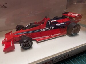 絶版!! TSM 1/43 ブラバムBT46/2 ファンカー　「Parmalat」　アルファロメオ　No.1 N.ラウダ　スウェーデンGP 1978　優勝