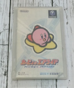E02-2619　1円スタート　ジャンク品　GCソフト　ゲームキューブソフト　カービィのエアライド　GAME CUBE Kirby