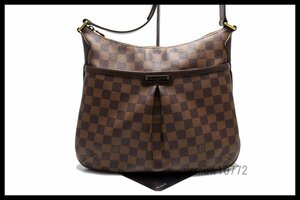 近年モデル希少美中古■LOUIS VUITTON ダミエ ブルームズベリPM レザー ショルダーバッグ ルイヴィトン■0926nc34959