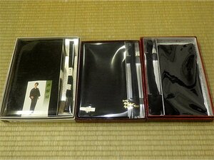 ☆和装小物 帯締め・帯揚げセット 黒 喪服 3点まとめて 未使用品含む☆J896