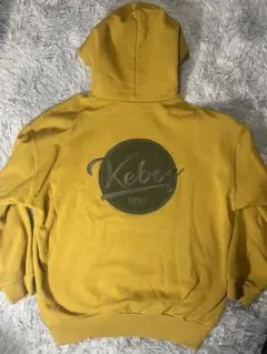 [keboz]CORDUROY BB LOGO SWEAT HOODIE