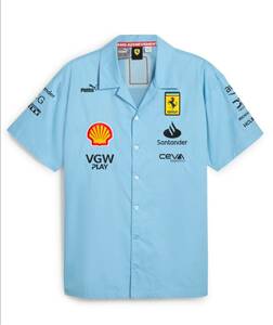 SHIRT CAMICIA MEN MIAMI GP F1 SCUDERIA FERRARI TEAM PUMA M LIMITED EDITION フェラーリ マイアミ 限定 シャツ ハミルトン 鈴鹿　XL