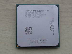 AMD AM3+ Phenom II 1090T HDT90ZFBK6DGR 　24800615TAN