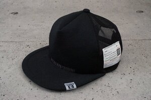 Maison MIHARA YASUHIRO × CA4LA メゾンミハラヤスヒロ × カシラ BIG CAP BLACK A10AC402-0 メッシュ ビッグ キャップ ブラック