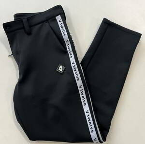 美品！V12 ゴルフウェア メンズ パンツ Lサイズ V122320-PN02 MAG TAPE PANTS サイドライン 