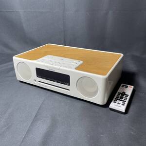 【現状品】 YAMAHA/ヤマハ DESKTOP AUDIO SYSTEM デスクトップオーディオ CD USB FM AMラジオ Bluetooth aptX AAC クロック TSX-B235