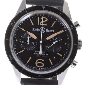 ベル＆ロス Bell＆Ross BR126-94 ヴィンテージ スポーツ ヘリテージ クロノグラフ 自動巻き メンズ 保証書付き_811304