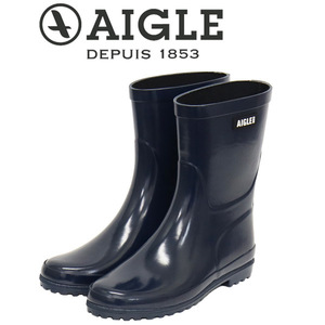 AIGLE (エーグル) ZZFS057 ELIOSA BOTTIL エリオサ レディース ミドル ラバーブーツ 007 MARINE A AGL046 39-約24.5cm