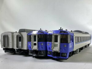 1-119＊HOゲージ TOMIX キハ183系 特急ディーゼルカー オホーツク 大雪 HET色 トミックス 鉄道模型(asc)