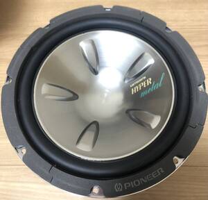 Pioneer carrozzeria カロッツェリア ウーハー TS-W1200C 800W 音OK 美品